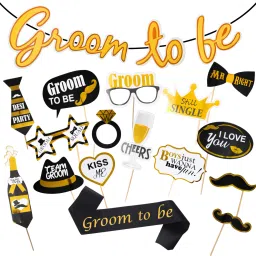 Groom to Be Paper Banner (1 Set), Groom to Be, Surprise Party Banner-image-65