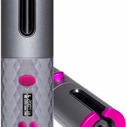 Cloudmall USB Rechargeable Automatic Wireless Electric Hair Curler L/R Rotating Curler Electric Hair Curler-image-1