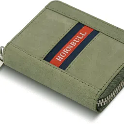 Men Casual Green Genuine Leather RFID Card Holder-image-57