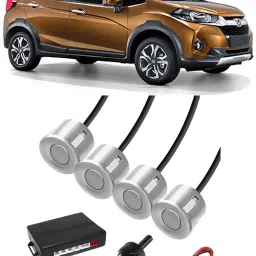 PKNA1434 White Car Reverse Parking Sensor with LED Display 4 Sensor PKNA1434 Parking Sensor-image-52