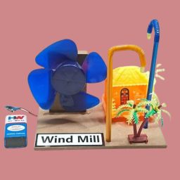 Wind Mill Science Project Kit Street Light Working Model for Kids-image-87