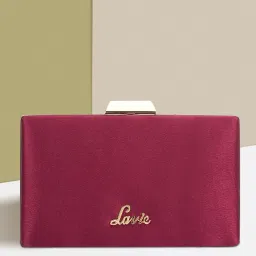 Party Maroon Clutch-image-83