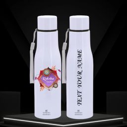Your Name Written Stainless Steel Thermos Customized Water Bottle 750 ml Bottle-11