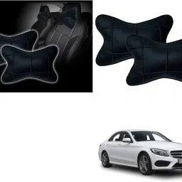 Black Polyester Car Pillow Cushion for Mercedes Benz-picture-19