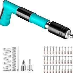 11 Speed Adjustable Manual Steel Nail Gun Wall Fastening Power Tool CordlessNailer-22