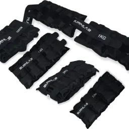 Ankle & Wrist Weight Set, Adjustable Strap (0.5KG X 2) Black Ankle & Wrist Weight-25