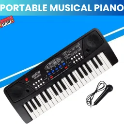 Piano Keyboard, Portable Electronic Toy With Mic, 37 Keys 8 Tones For kidsQ77 Piano Keyboard, Portable Electronic Toy With Mic, 37 Keys 8 Tones For kidsQ77 Analog Portable Keyboard-image-58
