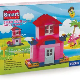 Peacock Dream House - 127 - 157 pieces - Premium Interlocking Blocks-13