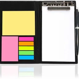 Memo Note Pad / Memo Note Book With Sticky Notes & Clip Holder In Diary Style A5 Memo Pad 50 Pages-12