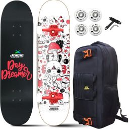 Downtown Surfers Day dreamer 7 layer Canadian mapple skateboard deck 31 inch x 8 inch Skateboard-51