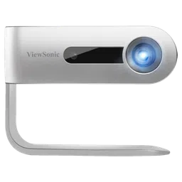 ViewSonic M1 G2 WVGA LED Projector (300 Lumens, HDMI, USB, WiFi, Bluetooth, Harman Kardon Speakers, Silver)-0