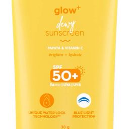 Sunscreen - SPF 50+ PA++++ Glow+ Dewy Lightweight & Hydrating Travel-Friendly UVA/B & Blue Light Protection-18