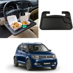 (FT-05) Car Steering Wheel Desk with Pen Holder Food Table Laptop For Ignis Cup Holder Tray Table-image-7