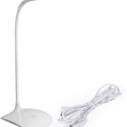 RECHARGEABLE TOUCH DIMMER Study LED Table Lamp (White) Study Lamp-21