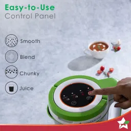wonderchef Automatic Soup Maker 1L, 800W, Green And Silver Soup Maker image 3