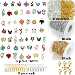 12 any random charms and meterial combo for women and girls-image-32