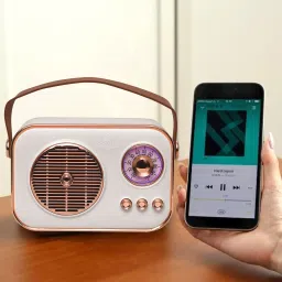 Monrix Bluetooth Wireless Speaker |10W RMS |USB/AUX Input | Hands-Free Calling (RM-363) 7 W Bluetooth Speaker image 4