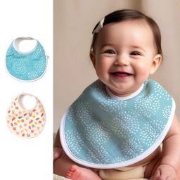 Muslin Bibs for baby Bibs Apron for Feeding and Drooling-picture-20