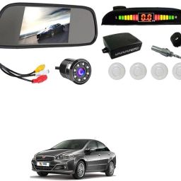 4.3 Digital Tft Lcd Screen Rearview Mirror Monitor For Reverse Camera White LCD-image-85