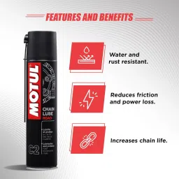 motul C1-C2+BRUSH+KEY CHAIN Fork Fork Oil image 2