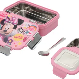 jaypee Insulated Lunch Box Wowsteel Jr. Mickey mouse 2 Containers Lunch Box image 4