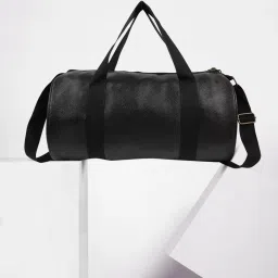 7 L Gym Duffel Bag - Gym Shoulder Bag, Lightweight Duffle Bag Sports Bag Weekend Travel Barrel Bag - Black-image-45