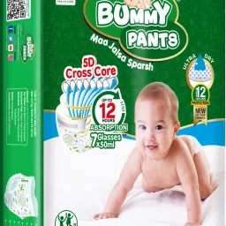 Large L Size Premium Soft Diaper pants 9 to 14 kgs (30 Pack Offer) for kids - L-picture-15