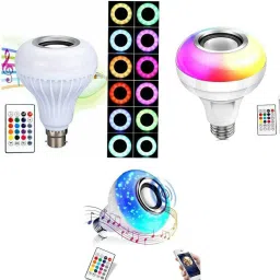 NIMG Color changing LED Music Smart Bulb with Bluetooth Speaker AND Remote Control Smart Bulb image 3