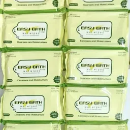 Easybath Wet Wipes Towel For Cleaning size32cm x 32cm 10pckts total 100pcs-image-20