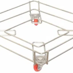 Stainless Steel Oil Container Multi Purpose Trolley Oil Stand Dabba Trolley Stainless Steel Kitchen Trolley-image-6