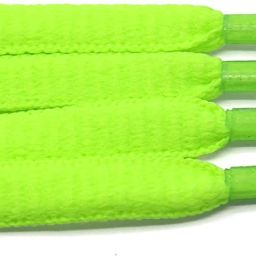 SIA VENDORS Neon 2Pair Oval Shoes laces Round 1/4"Athletic ShoeLaces For Sport/Running Shoes Shoe Lace-42