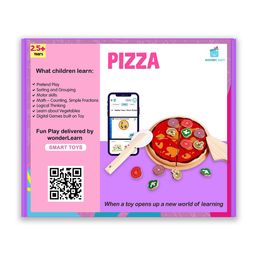 wonderLearn Kids Pink & Red Pizza Game Skill Development Toys-14