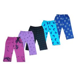 BAESD Infants Pack Of 5 Printed Relaxed Fit Track Pants-20