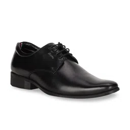 Bata Men Black Solid Formal Derbys-image-63