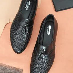 Anouk Men Woven Design Mojaris-image-21