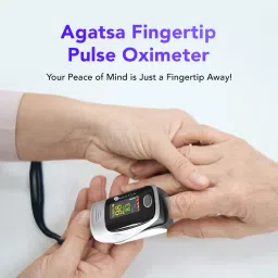 Agatsa Fingertip Heart Rate, SPO2 & Oxygen Saturation with LED Display Pulse Oximeter image 3