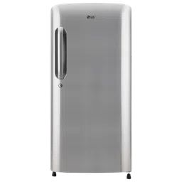 LG 190 Litres 3 Star Direct Cool Single Door Refrigerator with Stabilizer Free Operation (GL-B201APZD, Shiny Steel)-image-25