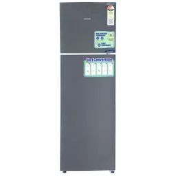 Croma 268 Litres 3 Star Frost Free Double Door Convertible Refrigerator with Dual Inverter Technology (CRLR268FID008952, Criss Cross Metalic Grey)-image-22