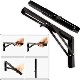 FOLDING SHELF BRACKET PAIR 20 CM 2 Shelf Bracket-30