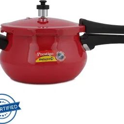 Deluxe Plus Mini Handi Red 3.3 L Induction Bottom Pressure Cooker-image-46