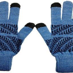 Self Design Winter Men Gloves-image-89