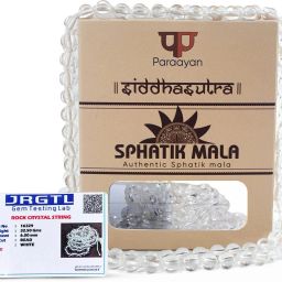 Natural Pure Sphatik Mala with 108 Pure Crystal Beads | 7 mm Beads Size Crystal Crystal Chain-image-38