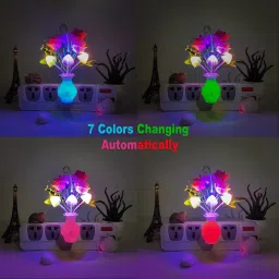 inspirecloud auto ON/Off Sensor plugin with Multicolor Light Illuminate Pack of 2 Night Lamp image 4