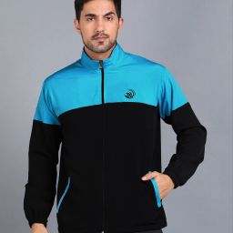Men Colorblock Sports Jacket-image-40