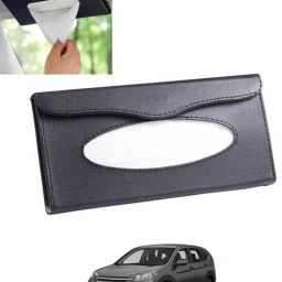 Universal Leatherite Rectangle Black Tissue Box For Car/office/Home-74 Vehicle Tissue Dispenser-image-69