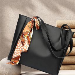Women Black Shoulder Bag-image-134
