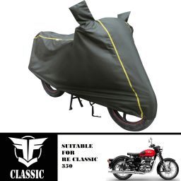 Waterproof Two Wheeler Cover for Royal Enfield-11