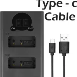 DIGICLAMBO LP-E17 Dual Fast Type 'c' USB camera charger with LCD Display for CanonCamera Battery Charger-picture-19