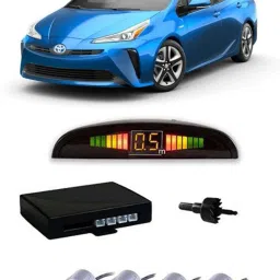 JB591 Silver Car Reverse Parking Sensor with LED Display 4 Sensor J591 Parking Sensor-image-29