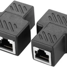 VOOCME Ethernet RJ45 LAN Coupler Adapter Splitter 1 to 2 Female 8P8C Cat5 Cat6 Cat5e Lan Adapter-image-21
